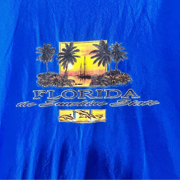 Vintage Florida Tee! Stain on back! Awesome though! ✌️ - Picture 2 of 7